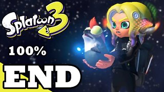 Splatoon 3 Hero Mode 100% Walkthrough Ending - Final Boss + Secret Level [NSW][Commentary By X99]