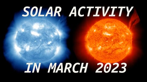 Solar activity in March 2023