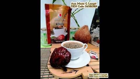 DXN Lingzhi BLACK Coffee With Ganoderma - Best Healthy Coffee in the World