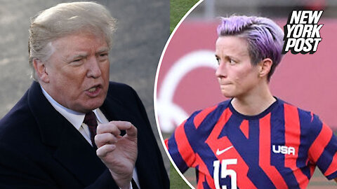 Trump blasts women's soccer team as 'woke' after they don't win gold