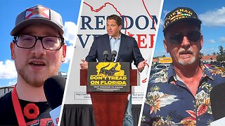 Ron DeSantis holds re-election rally near Tampa