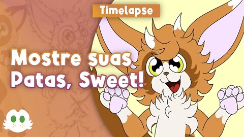 Sweet mostrando as patas! [Timelapse]