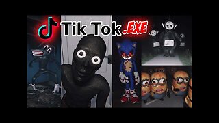 SCARY TIKTOK.EXE - REACTING TO HORROR VIDEOS THAT WILL GIVE YOU NIGHTMARES - DO NOT WATCH ALONE!!