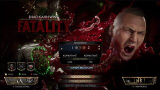 Mortal Kombat 11, Practicing and Online 8/8/2023 (with commentary)