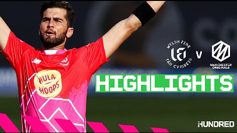 Shaheen Shah Afridi Stars With The Ball | Welsh Fire v Manchester Originals | The Hundred 2023