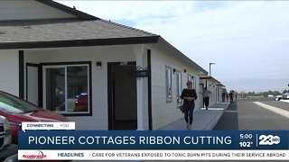 Pioneer Cottages Ribbon Cutting