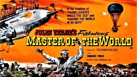 MASTER OF THE WORLD 1961 Fantastic Jules Verne Story of Fanatical Inventor FULL MOVIE HD & W/S