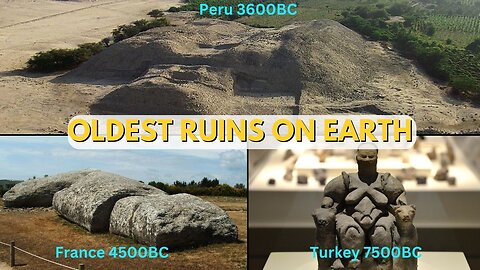Top 3 Oldest Sites On Earth (NOT Gobekli Tepe)