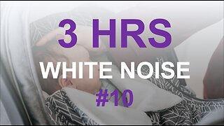 🤍 White Noise – Black Screen ⬛ | #10 | 3 Hours Underwater Sounds For Focus, Relaxation, and Sleep