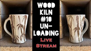 Kiln Unloading - wood firing #10 - live stream