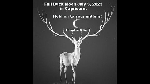 Full Moon July 3, 2023 Moon in Capricorn + a Supermoon