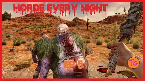 7 Days To Die Mo Power Horde Every Night EP5 Starvation Continues