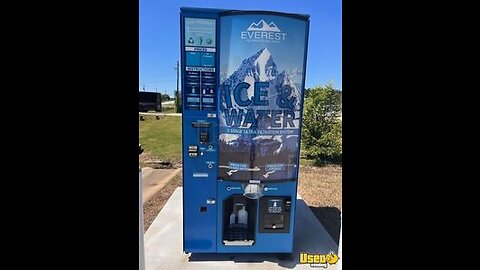 2022 Everest Ice VX4 Bagged Ice and Filtered Water Vending Machine For Sale in Georgia