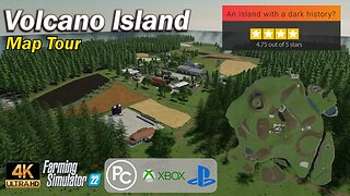 Volcano Island | Map Tour | Farming Simulator 22