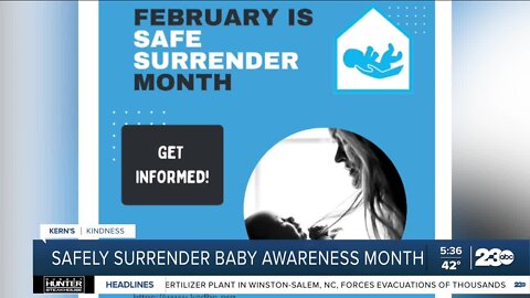 Kern's Kindness: Safely Surrender Baby Awareness Month in Kern County