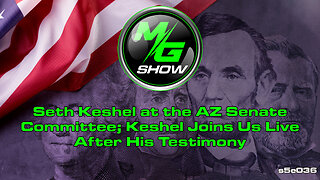 Seth Keshel at the AZ Senate Committee; Keshel Joins Us Live After His Testimony