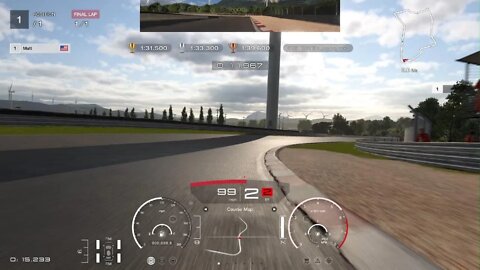 GT7 Circuit Experience Gold - Sardegna Road Course A 1:31.155