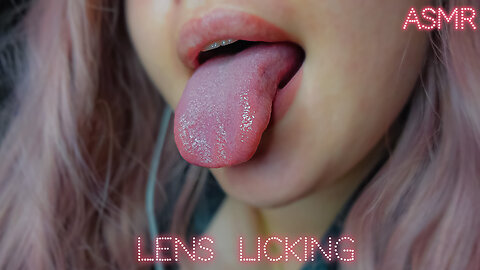 ASMR LICKING👅💦 | Lens Licking, Mouth Sounds ✨TINGLY✨