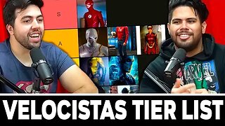 TIER LIST VELOCISTAS DO CINEMA! Qual o mais rápido? | The Nerdz #105