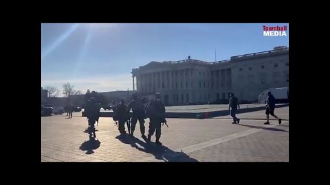 Troops in D.C. January 2021