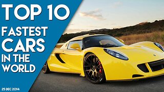 Speed Demons Top 10 Fastest Cars of 2022