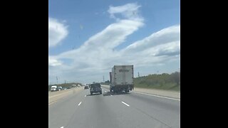 Trucker Hits Low Bridge