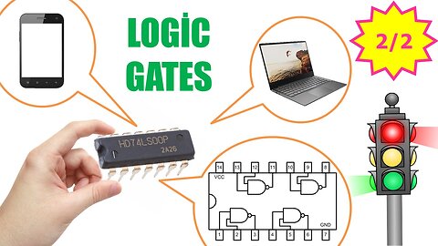 Logic Gates (NAND, NOR, XOR, XNOR Gates) Part 2/2