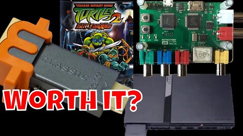 Is The mClassic Worth The Money - PlayStation 2 Edition (RetroTink 2x, Component)
