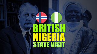 Sir Ahmadu Bello, The Sardauna Of Sokoto, Hosting British Prime Minister Harold Macmillan In Nigeria