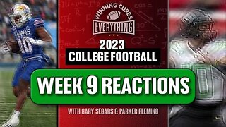 2023 Week 9 College Football Reactions & Recap! Kansas downs Oklahoma, Clemson loses again, etc