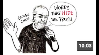 Words That Hide the Truth - George Carlin