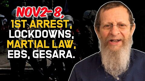 BREAKING: 1st Arrest, Lockdowns, Martial Law, EBS, Gesara!