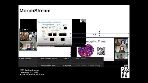 2023 Video ReviewStream ~ Active Inference Institute