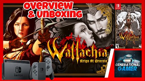 Wallachia: Reign of Dracula - Physical Cartridge Unboxing and Overview From VGNYsoft