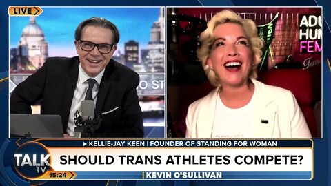 Talk TV - Kellie-Jay + Kevin O'Sullivan discuss the More In Common poll results about women's sports