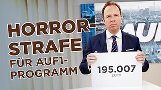 195.000 Euro Strafe von Medienbehörde!Verbot von AUF1 im Satelliten-Fernsehen@AUF1🙈