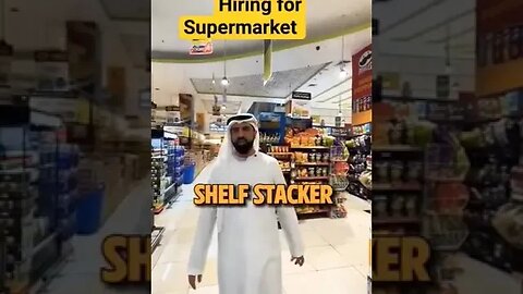 hiring supermarket job #shorts #ytshorts #job