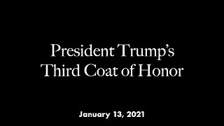 President Trumps Third Coat of Honor