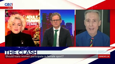 GB News - Mark Dolan asks Kellie-Jay and Peter Tatchell if men should compete in women's sports