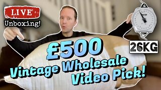 £500 Vintage Wholesale Video Pick Haul | Vintage Vera | eBay UK Reseller