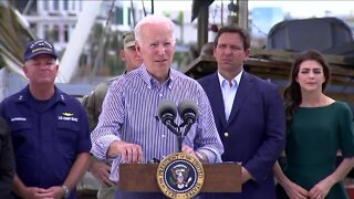 DeSantis, Biden put politics aside while touring damage from Hurricane Ian