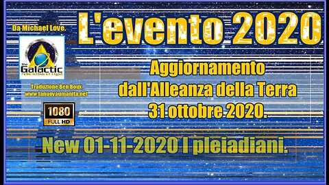 L'evento 2020 - Aggiornamento dall'Alleanza della Terra 31 ottobre 2020