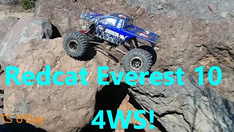 Redcat Everest 10 Gravel pit Rock Crawling