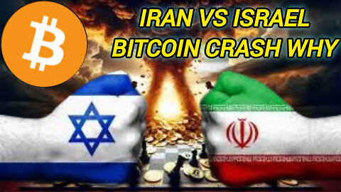Iran's launches drone attack on Israel why bitcoin crashes (NEWS)