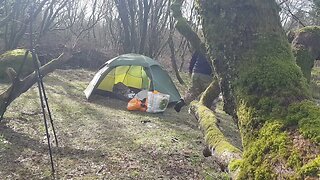 Getting the Tripods ready to film with 2 cameras 26th March 2023