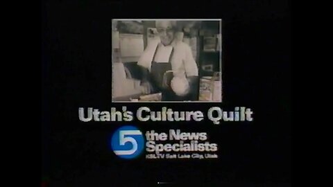 UTAH'S CULTURE QUILT - Promo (1988) [#thriftrips #VHSRIP #theVHSinspector]