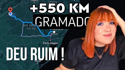 VIAJAMOS MAIS DE 550KM PARA GRAMADO E DEU TUDO ERRADO *vlog de viagem