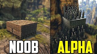 Ark - How to UPGRADE any base (Noob to Alpha)