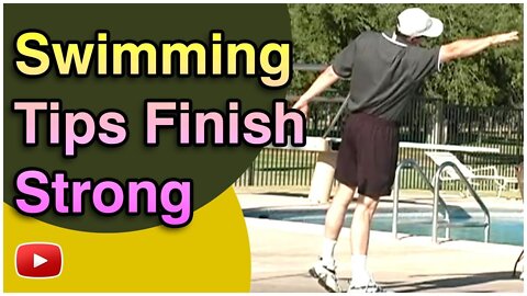 Become a Faster Swimmer - Finishing Tips - featuring Coach Tom Jager