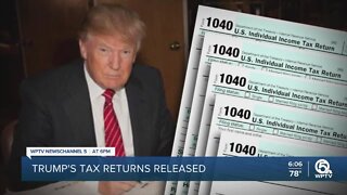 Trump's returns show he paid little in taxes while president